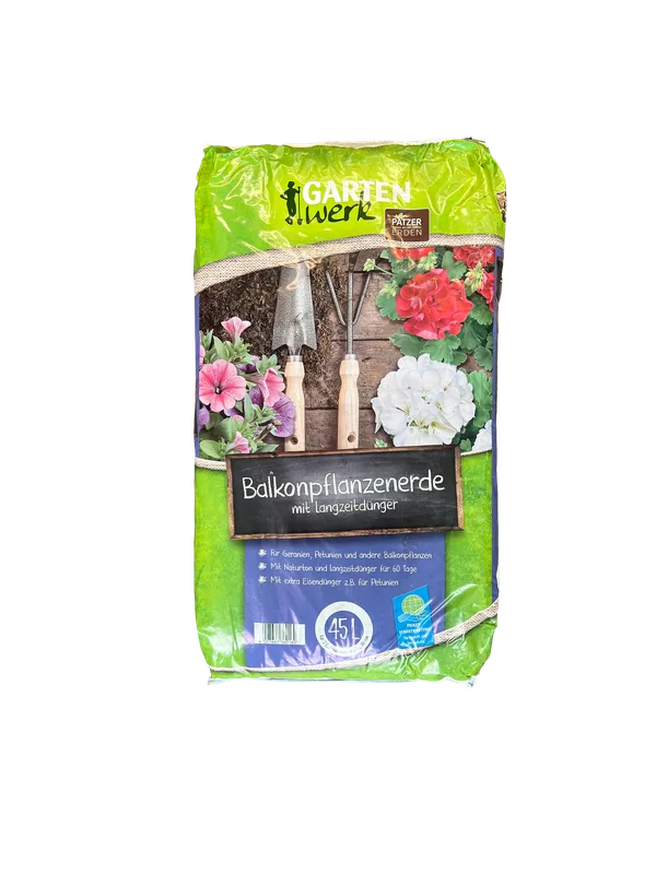 Gartenwerk Balkonpflanzenerde 45l