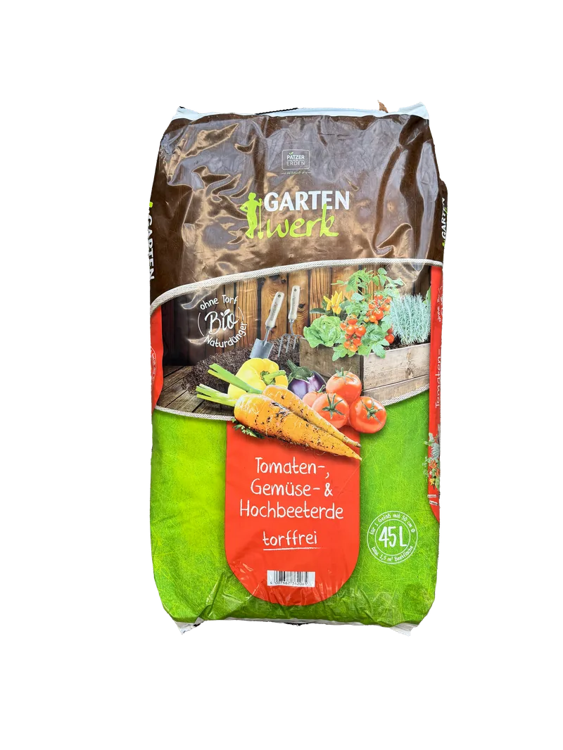 Gartenwerk Hochbeet- und Gemüseerde 45l